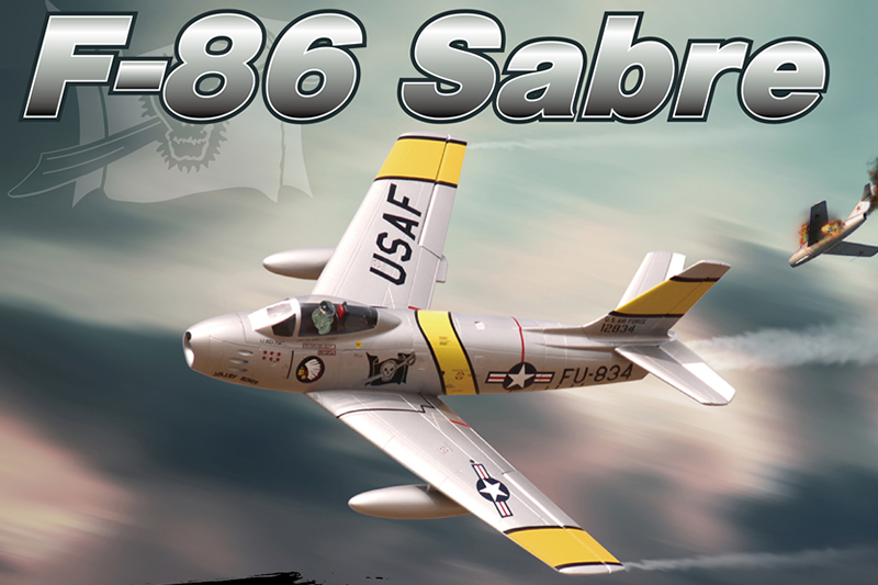 Freewing F-86 Sabre 80mm EDF Jet PNP RC Airplane