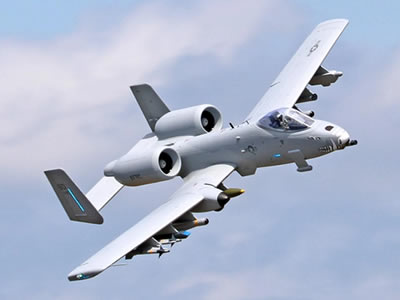 Freewing A-10 Plus V2 Thunderbolt II Super Scale Twin 80mm EDF with Gyro PNP Jet