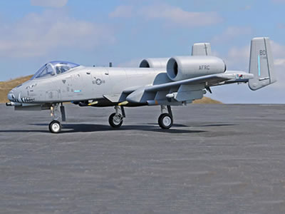 Freewing A-10 Plus V2 Thunderbolt II Super Scale Twin 80mm EDF with Gyro PNP Jet