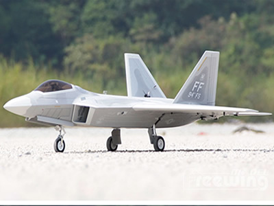 Freewing F-22 V2 Raptor Ultra Performance 8S 90mm EDF Jet PNP RC Airplane