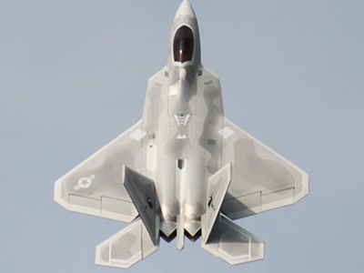 Freewing F-22 V2 Raptor Ultra Performance 8S 90mm EDF Jet PNP RC Airplane