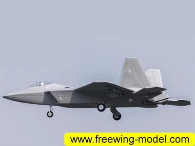 Freewing F-22 V2 Raptor 64mm EDF Jet PNP JET