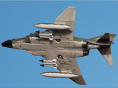 Freewing F-4D Green Phantom II 90mm EDF 8S Jet - PNP RC Airplane