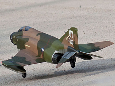 Freewing F-4D Green Phantom II 90mm EDF 8S Jet - PNP RC Airplane