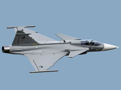 Freewing JAS 39 Gripen 80mm EDF Jet PNP RC Airplane