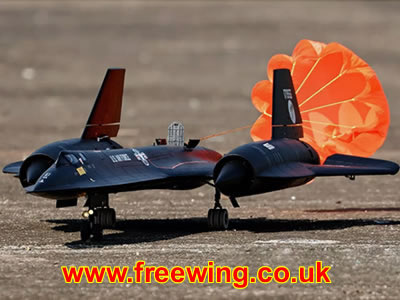 Freewing SR-71 Blackbird Twin 70mm EDF with Gyro PNP